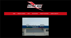 Desktop Screenshot of elettricneon.it